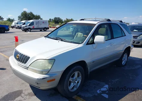 2001 Lexus Rx 300 z USA, uszkodzony, nr VIN JTJGF10U210098954